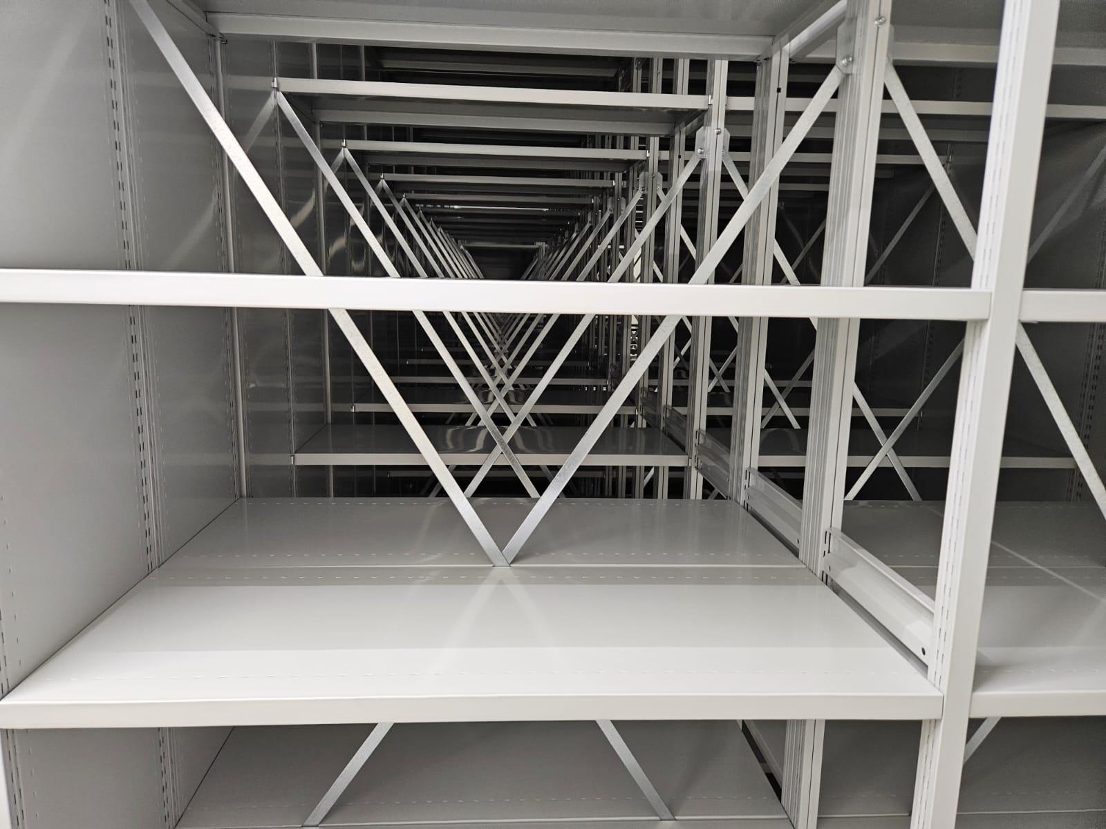 Universita Salesiana Roma scaffalature compattabili